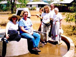 2003 Friends Witness. Marki Webber & Lillian Hall seated. Doug McCown and daughter Molly in the back.