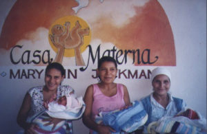 New moms and babies at Casa Materna Mary Ann Jackman